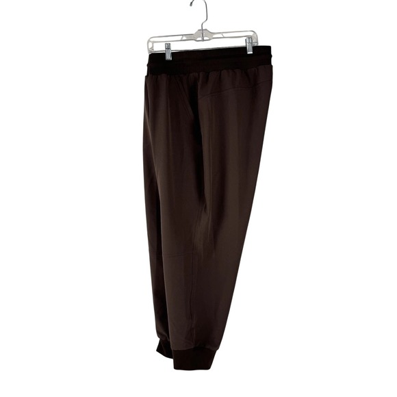 Old Navy 3X Brown Pull-on Jogger Crop Pants Pockets Elastic Waist Drawstring - Picture 6 of 15